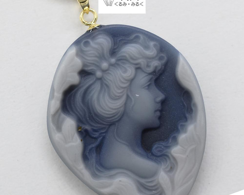 k18カメオネックレストップ 楽天市場】K18 シェルカメオ ペンダントトップ 13mm×18mm 18金イエロー