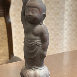 釈迦誕生仏。仏像。 その他置物 水陶 通販 13098644｜Creema