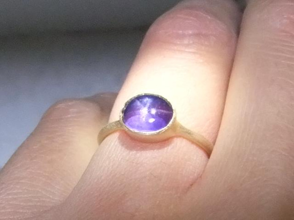 star*sapphire＊K18 ring 4枚目の画像