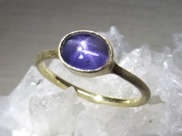 star*sapphire＊K18 ring 1枚目の画像