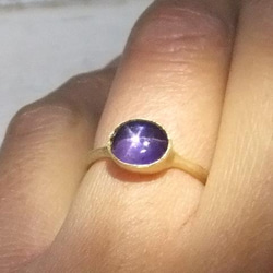 star*sapphire＊K18 ring 5枚目の画像