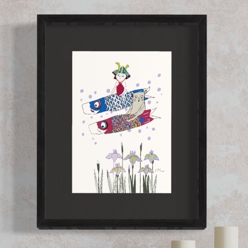 5月に飾りたい絵！！ イラスト 若林佳子 通販 13099043｜Creema