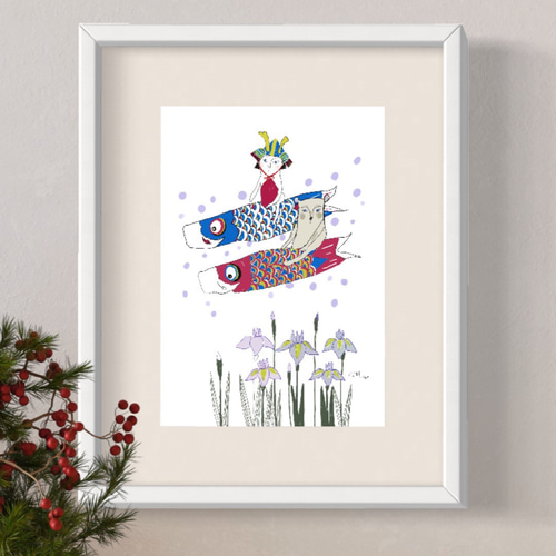 5月に飾りたい絵！！ イラスト 若林佳子 通販 13099043｜Creema