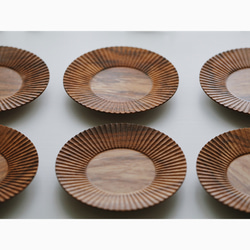 受注生産 職人手作り 木製皿 お皿 プレート 無垢材 キッチン ギフト 木製雑貨 天然木 おうち時間 木工 エコ LR 5枚目の画像