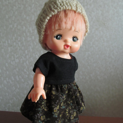 ⁑お人形のお洋服⁑コーデュロイのスカート＊ハンドメイド＊ドール服＊26ｃｍドール 3枚目の画像
