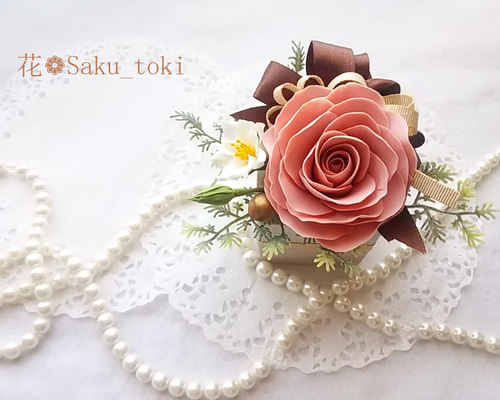 クレイフラワー✨大きなアレンジ✨薔薇・百合・カラー✨ハンドメイド クレイフラワー✨大きなアレンジ✨薔薇・百合・カラー✨ハンドメイド