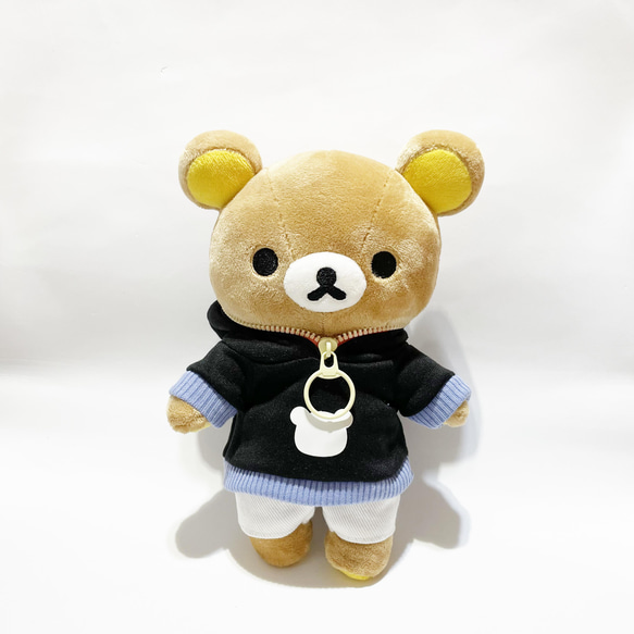 22cm ぬいぐるみ ハンドメイド 人形着せ替え服 【セット】(夜に光る