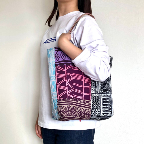 トートバッグ 〜 ハワイファッションブランドNOANOA のパッチバッグ