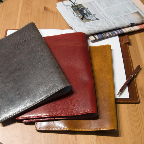 【新品未使用】土屋鞄　B5ノートカバー　ヌメ革 土屋鞄 手帳 ノートカバー ヌメ革 最終値下げ