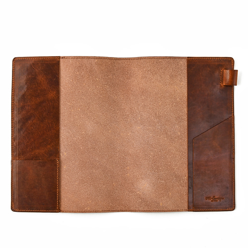 iPad ケース & B5 ノート カバー 本革 手縫い革iPadケース（ステッチを22色