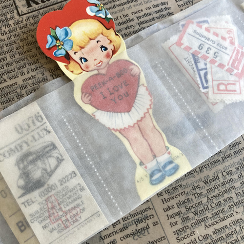ハンドメイド　グラシン紙　袋　造花 グラシン紙 6ポケット袋 10枚セット ** ラッピング袋 noin noin.kobe