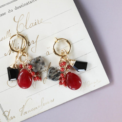 Earrings &amp; Earrings colori [紅色] 第2張的照片