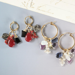 Earrings &amp; Earrings colori [紅色] 第4張的照片