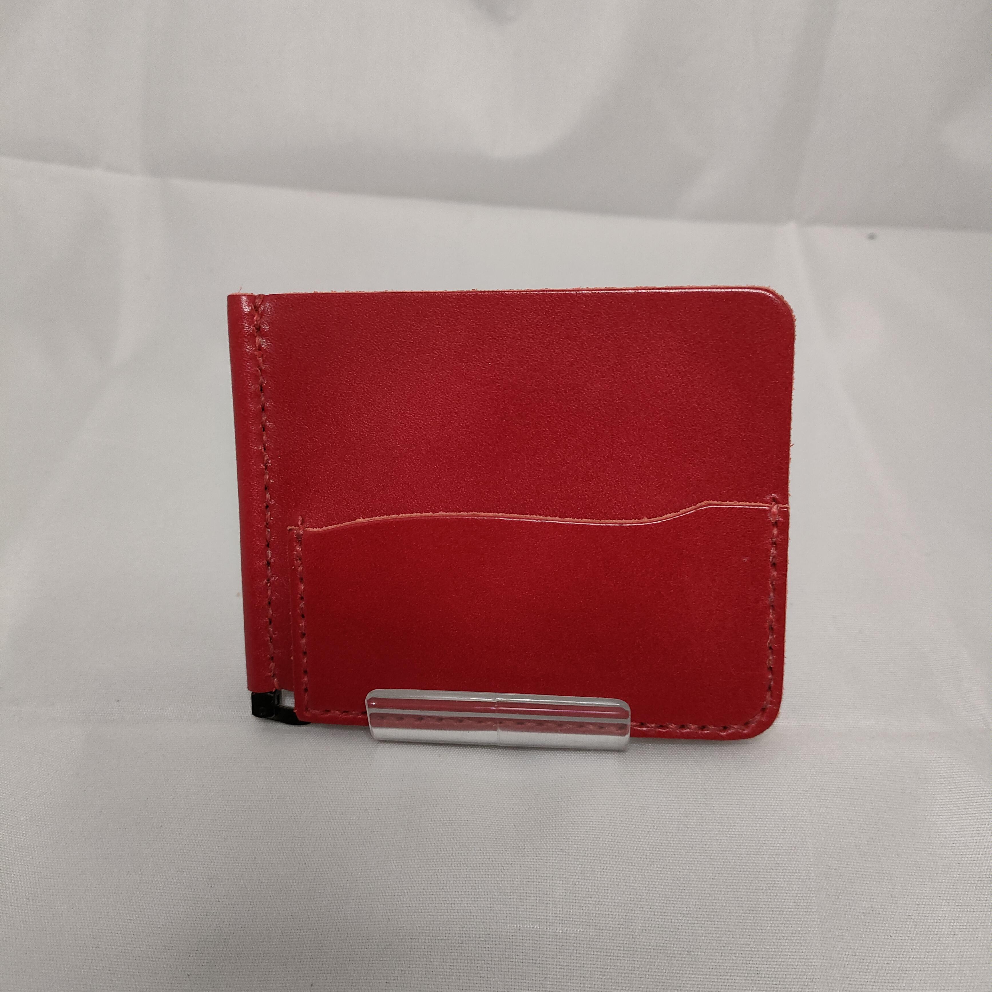 サドルレザー マネークリップ 本金