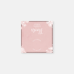 席札［Pinky Blossom］| 結婚式・ウェディングペーパーアイテム・海外風 2枚目の画像