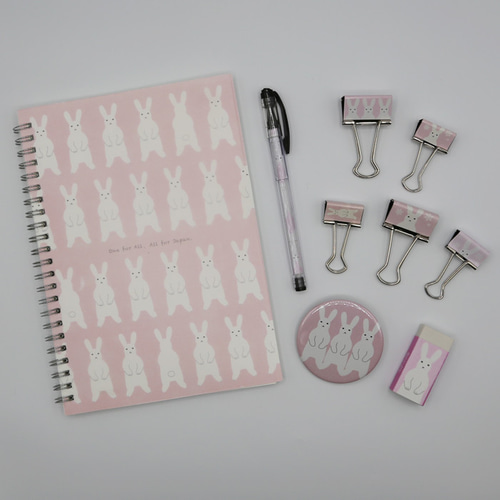 発送は9/16〜】【全額寄付・送料無料】福袋：お楽しみ文具セット／しろ