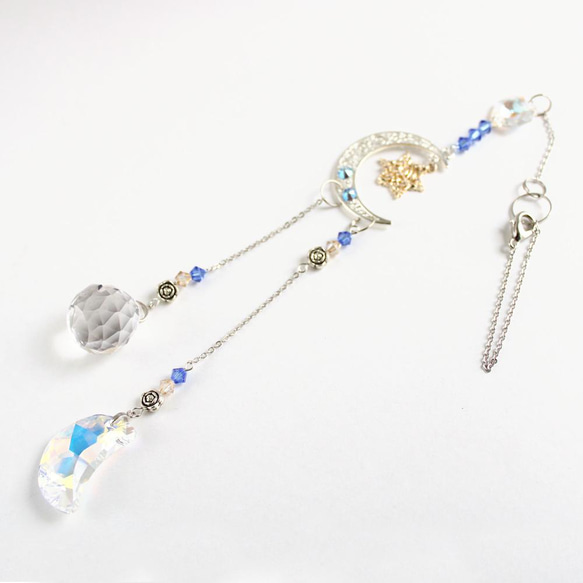 【一点もの】天使のサンキャッチャー～ Love Heals Fear ～ ☆ Swarovski Crystal使用 3枚目の画像