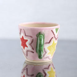 Mug Cup / Momiji Pattern (粉色) 耳把 第4張的照片