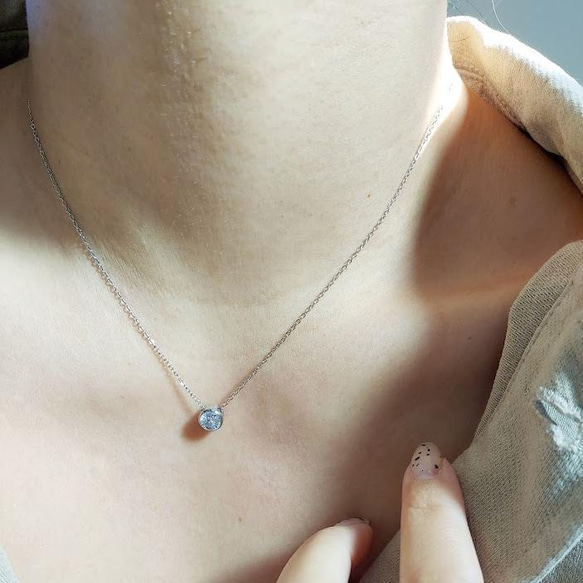 Crystal necklace RN047 1枚目の画像