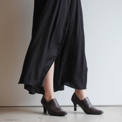 限時特惠！棕灰色真皮鱷魚皮短靴，側邊鬆緊帶設計，完美貼合。 第10張的照片