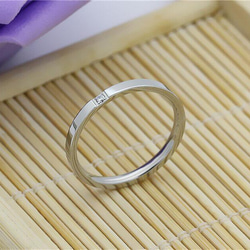 ステンレスリング　ステンレス指輪　ピンキーリング　金属アレルギー対応　 4枚目の画像
