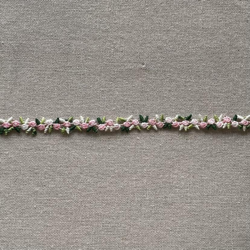 1m 可愛い 花 フラワー ケミカルレース ブレード BK211226