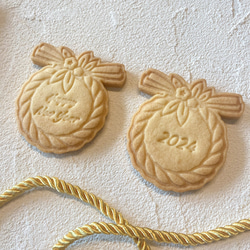 [新年] 注連繩餅乾模具/可愛/禮物/禮物/手工製作/慶祝/新年快樂/新年/舞獅/Okame 第3張的照片