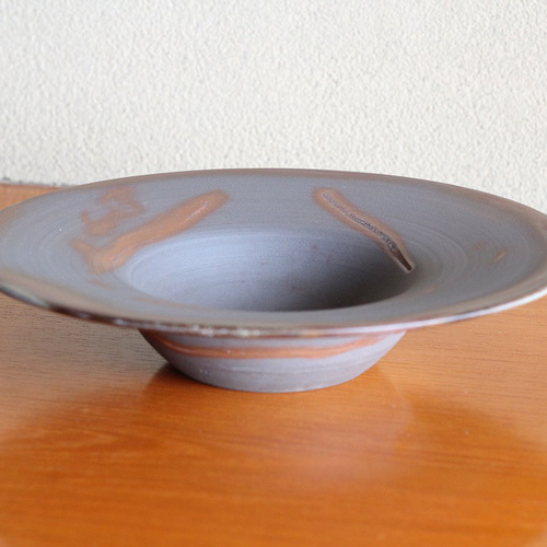 【数量は多】 備前焼のスープ皿（渋め） 13106228 通販 takagi 器 備前焼 中皿 陶芸