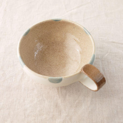 水玉のスープカップ（２個セット） 4枚目の画像