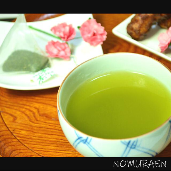 【緑茶５P】名入れ＆新年メッセージ☆オリジナル プチギフト《新春限定 寅デザイン》 9枚目の画像