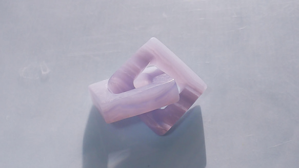 ☆ちょっと不思議な天然石のアクセサリー（ブルーレースアゲートのペンダントトップ）　Dear Friend® 2枚目の画像