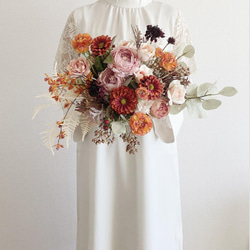 ハイビスカス ブーゲンビリア ウェディングブーケ リゾート ブーケ