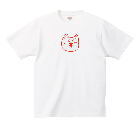 柴犬 豆柴 Tシャツ【名入れ】 プリント 印刷 グッズ イラストレーター  ペット 動物 犬 6枚目の画像