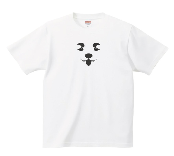 柴犬 Tシャツ【名入れ】 プリント 印刷 グッズ イラストレーター  ペット 犬 シルエット 1枚目の画像