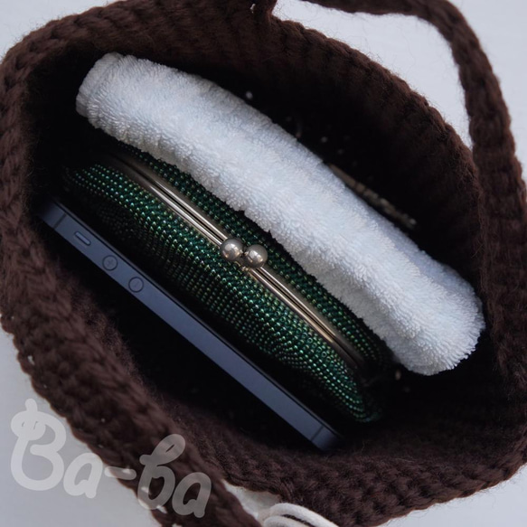 Ba-ba handmade Crochet bag  No.CSB43 第6張的照片