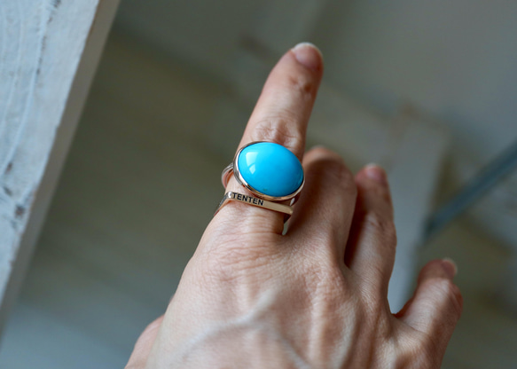 K10[arizona turquoise]ring 5枚目の画像