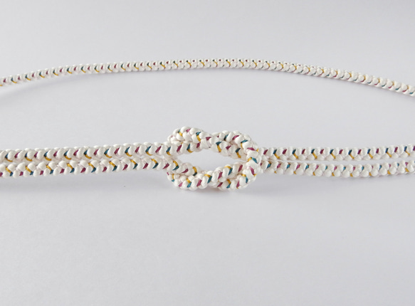 【吊り糸角八つ組／147cm】手組み組紐 【吊り糸角八つ組／147cm】手組み組紐 在庫限りの商品写真