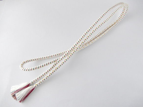 【吊り糸角八つ組／147cm】手組み組紐 【吊り糸角八つ組／147cm】手組み組紐 在庫限りの商品写真