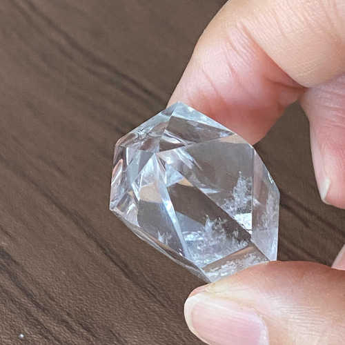 DT (両剣) 水晶 with 水晶ポイント 天然石 天然石 HaRuKy（はるき