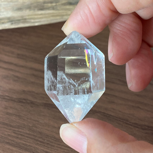 DT (両剣) 水晶 with 水晶ポイント 天然石 天然石 HaRuKy（はるき