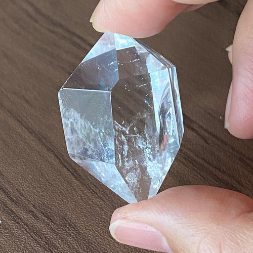 DT (両剣) 水晶 with 水晶ポイント 天然石 天然石 HaRuKy