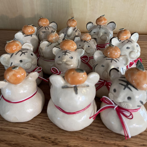 とらさん☆鏡餅⑬