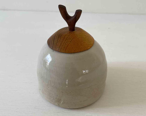 壺型・白・蓋物 その他キッチン小物 FUTAMONO-YA 通販 13110377