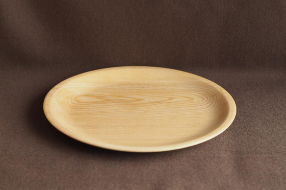 木製・朝のパン皿2枚セット（セン）no.11 4枚目の画像