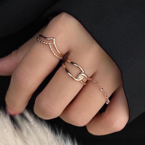 美品！18金 K18 PG ピンクゴールド 結び目 縁結び ノット リング 縁を結びつなぐノットリング❤︎ピンクゴールド/18kgpゴールドRG63