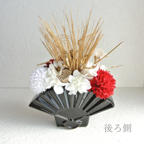 再販】新春 和モダン 華やか お正月飾り 水引鶴 アーティフィシャル