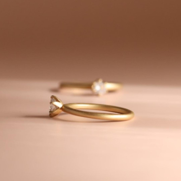 Tsubomi】つぼみの指輪 ダイヤモンド0.25ct エンゲージリング Tsubomi】つぼみの指輪 ダイヤモンド0.25ct エンゲージリング