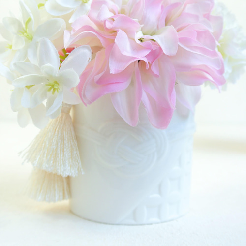 小さくて可愛い お正月飾り 新春 アーティフィシャルフラワー