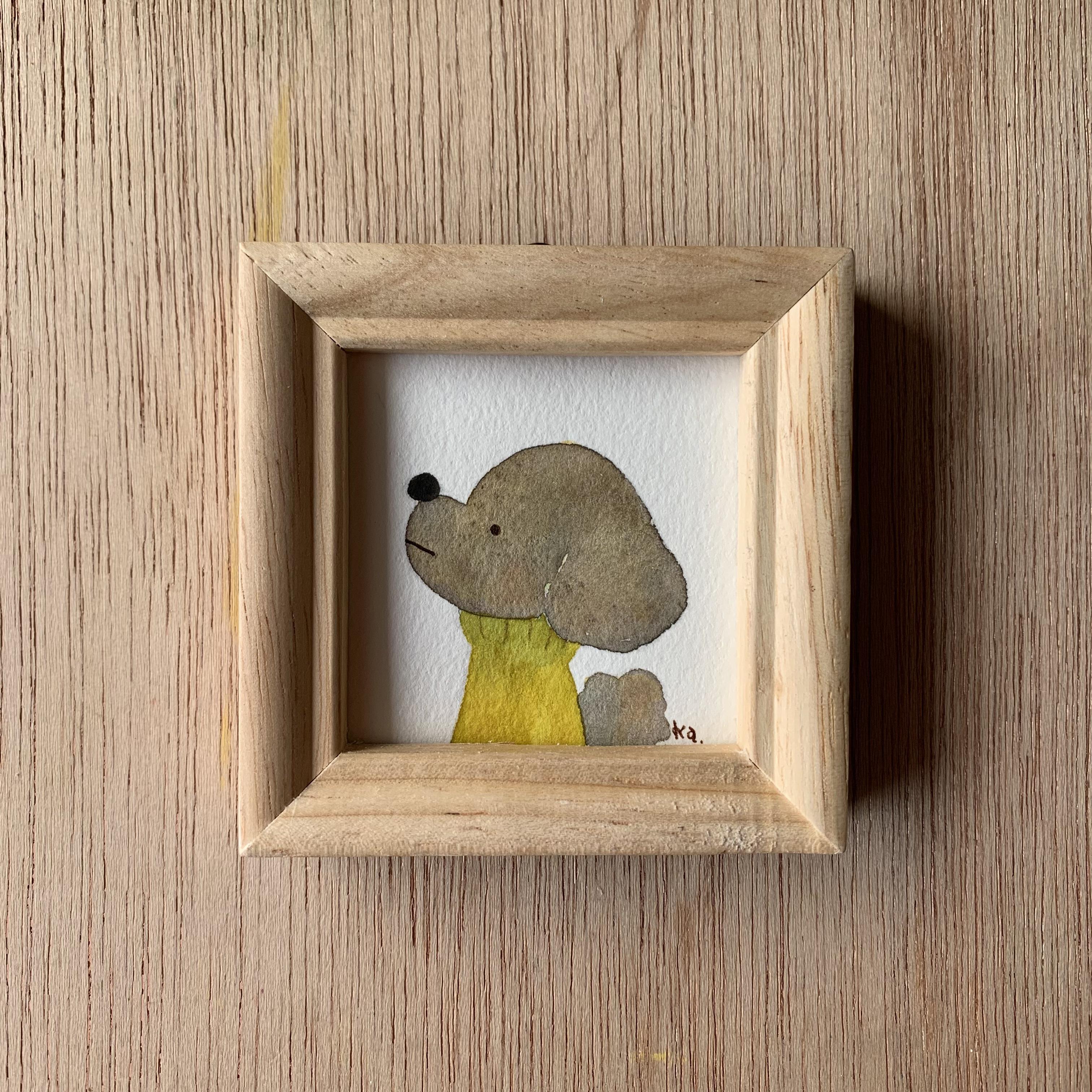 「君は知ってる？」ミニ額　原画