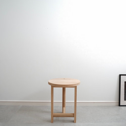 オーク無垢/スツール/サイドテーブル/オブジェクト/無垢家具/oak/object/stool/sidetable 3枚目の画像